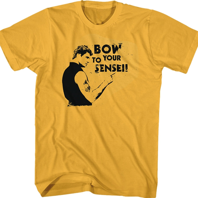 Bow To Your Sensei Karate Kid T-Shirt