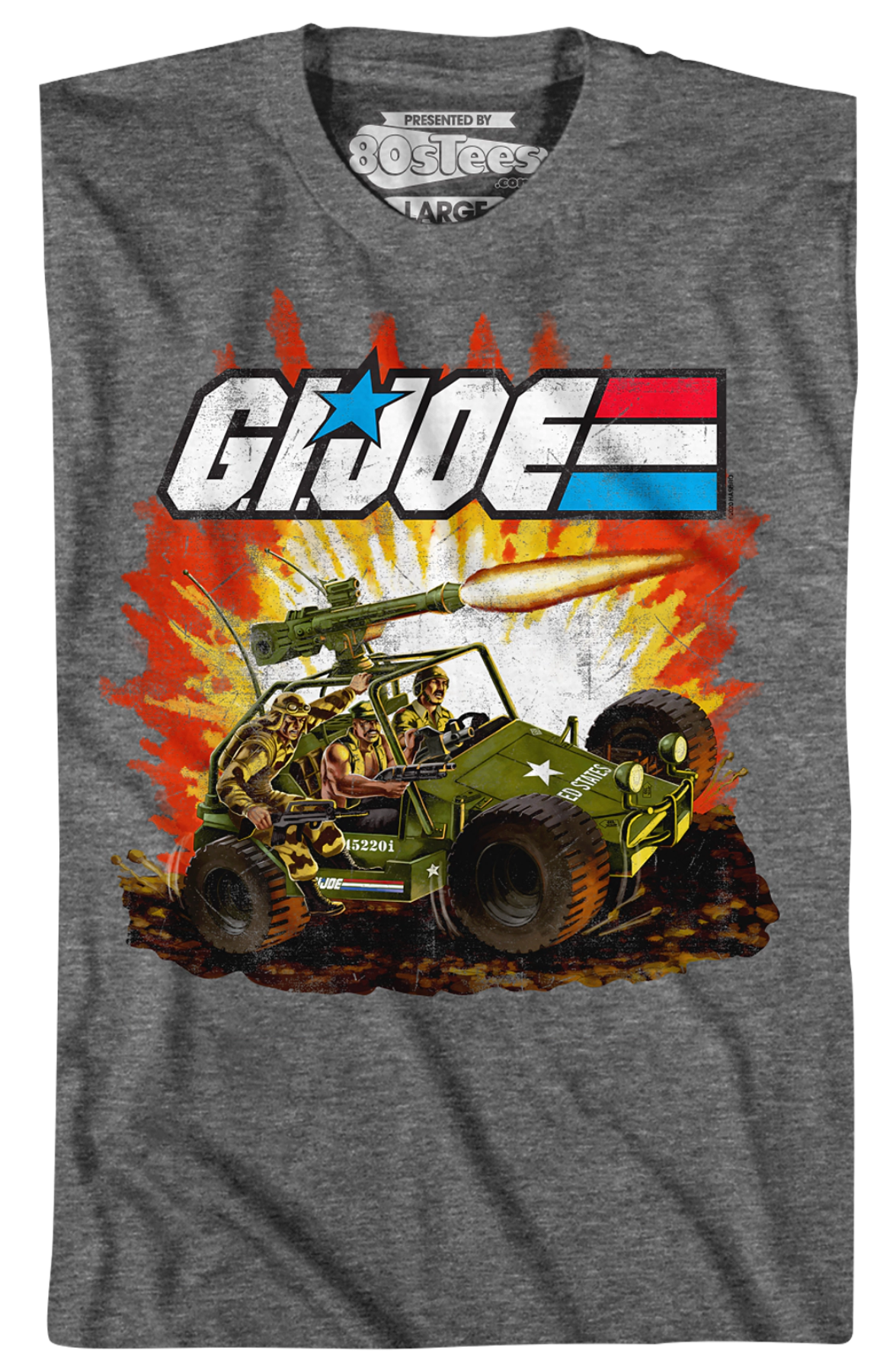 Box Art AWE Striker GI Joe T-Shirt