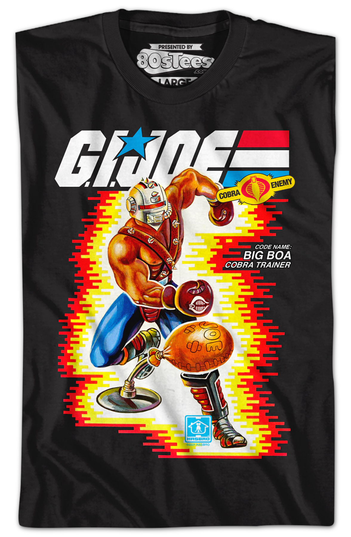 Box Art Big Boa GI Joe T-Shirt