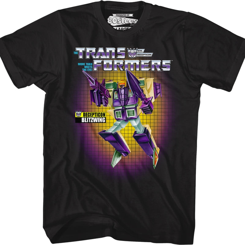 Box Art Blitzwing Transformers T-Shirt