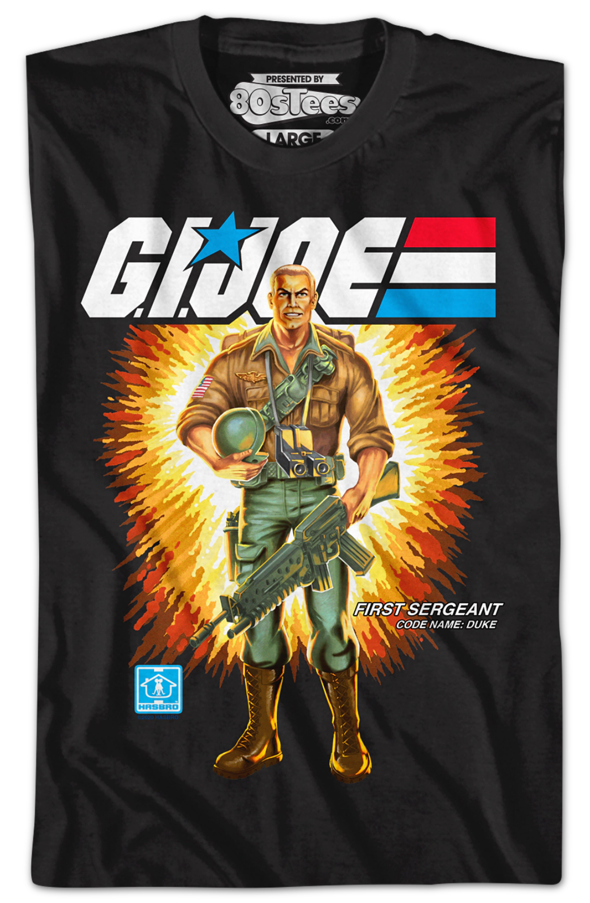 Box Art Duke GI Joe T-Shirt