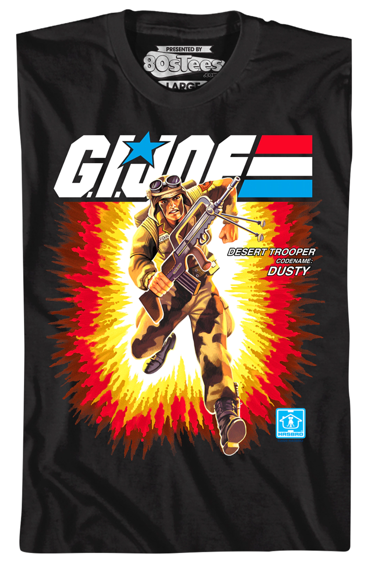 Box Art Dusty GI Joe T-Shirt