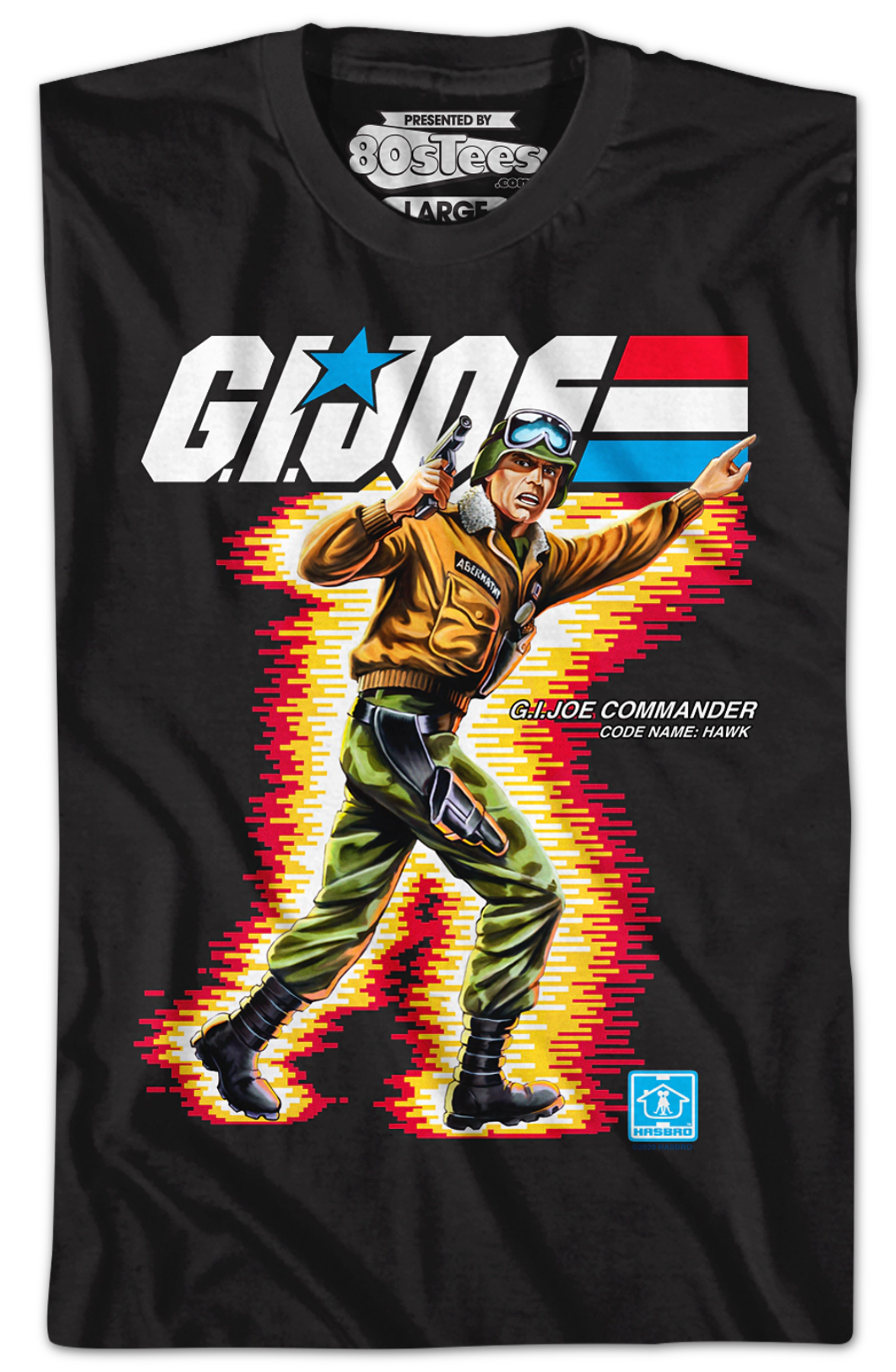 Box Art Hawk GI Joe T-Shirt