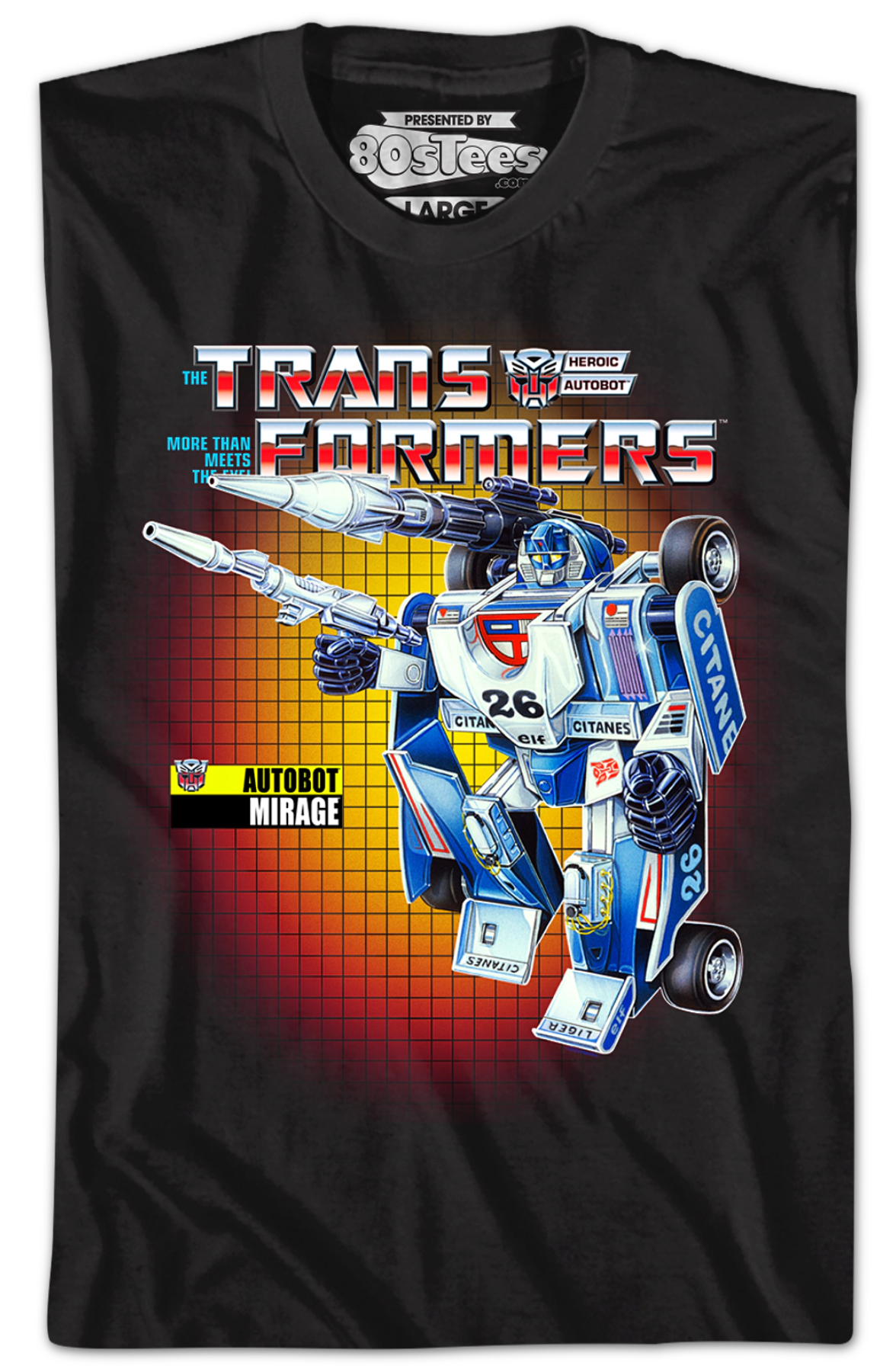 Box Art Mirage Transformers T-Shirt
