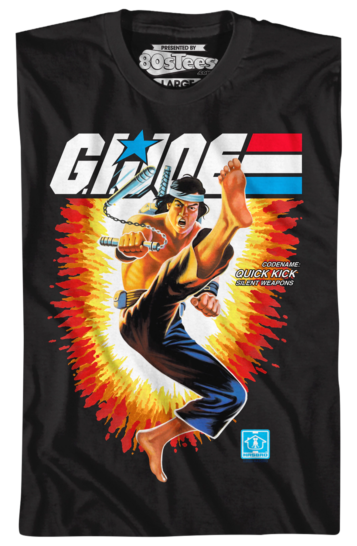 Box Art Quick Kick GI Joe T-Shirt
