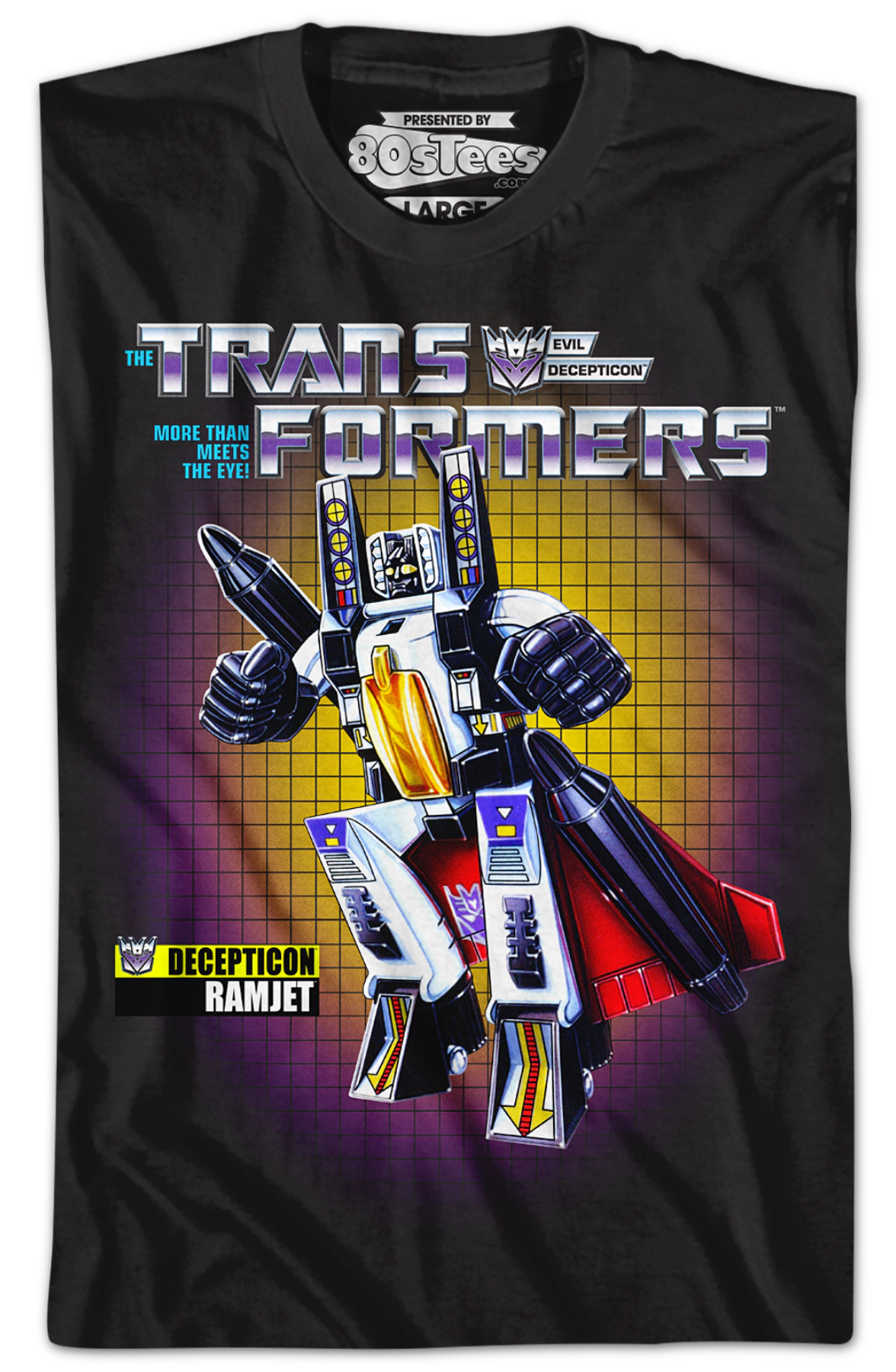Box Art Ramjet Transformers T-Shirt