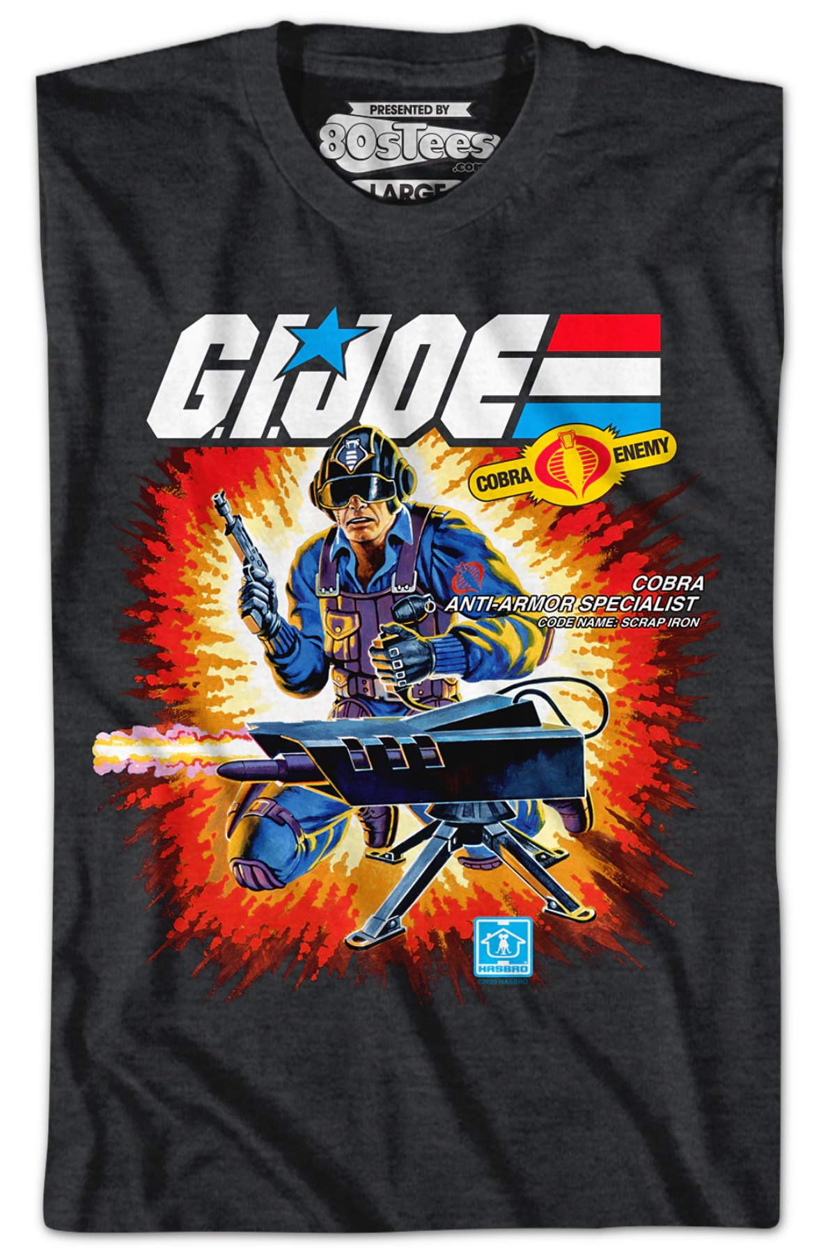 Box Art Scrap Iron GI Joe T-Shirt