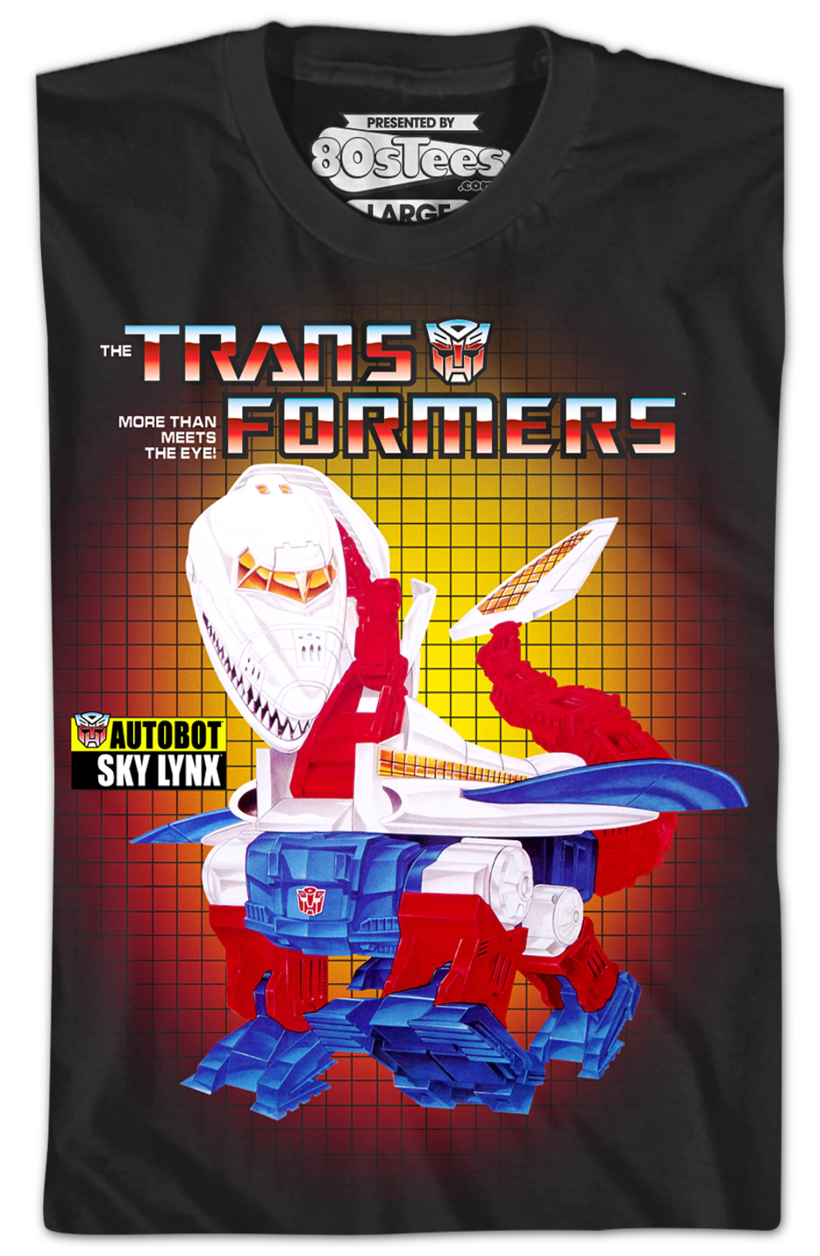 Box Art Sky Lynx Transformers T-Shirt