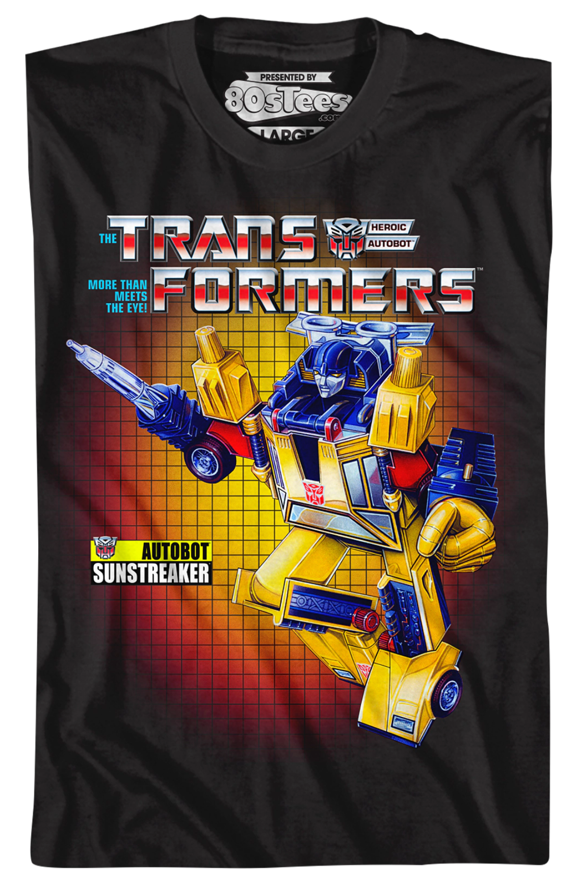 Box Art Sunstreaker Transformers T-Shirt