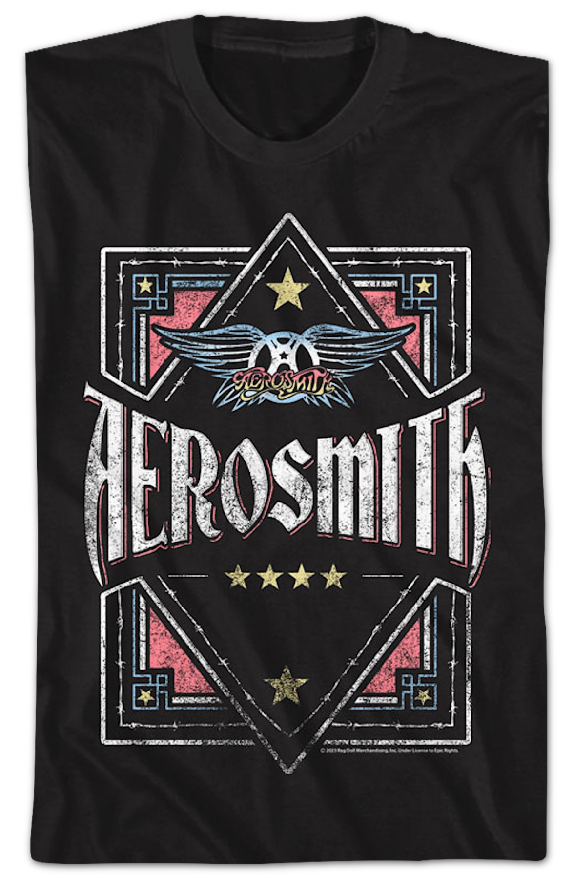Box Logo Aerosmith T-Shirt