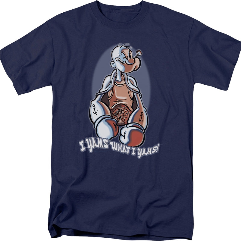 Boxer I Yams What I Yams Popeye T-Shirt