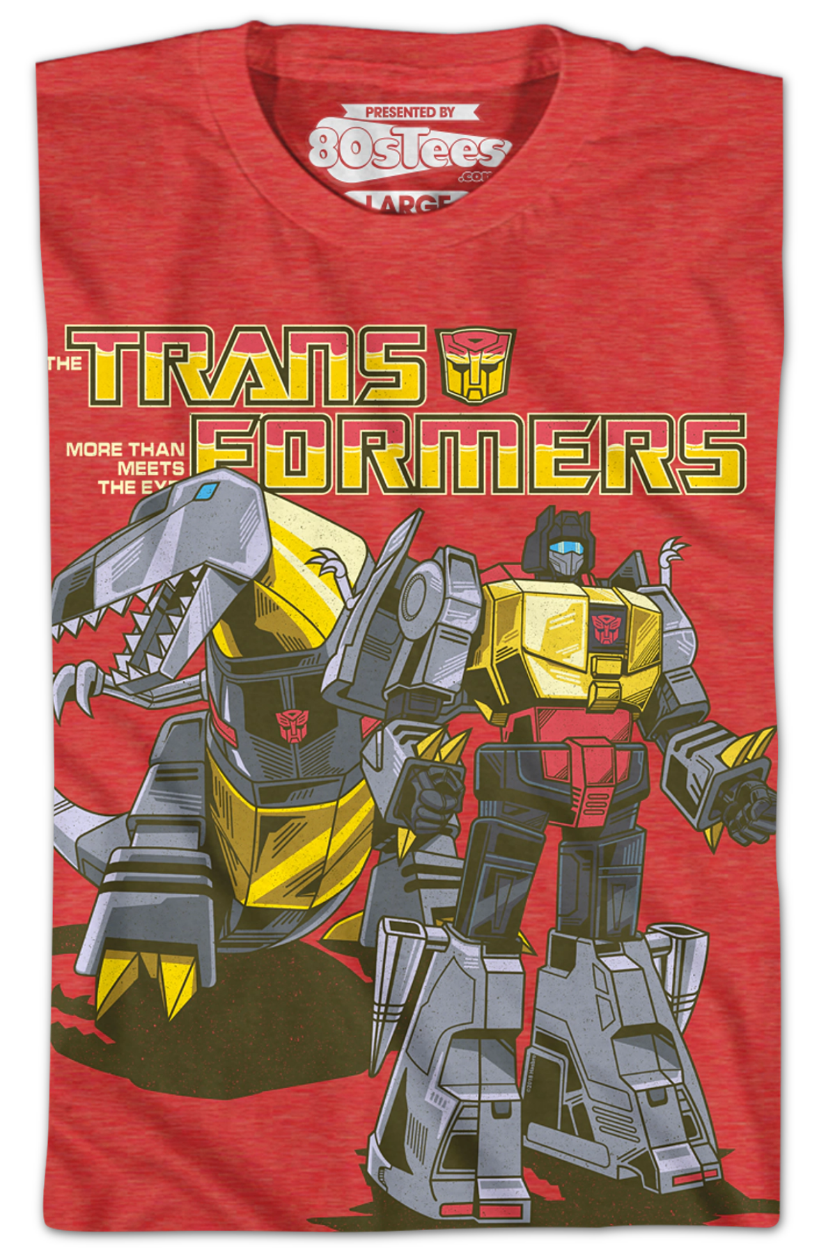 Boys Retro Grimlock Transformers Shirt