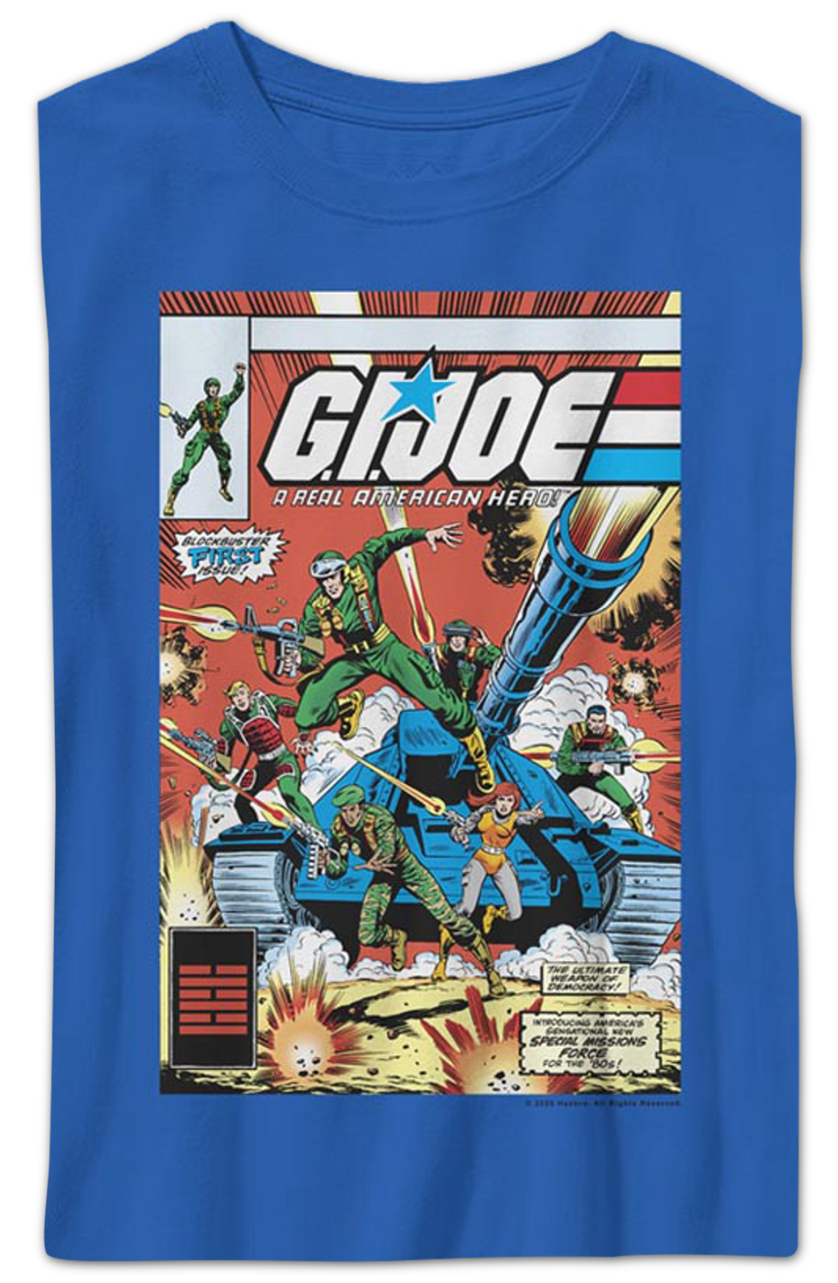Boys Youth Blockbuster First Issue GI Joe Shirt