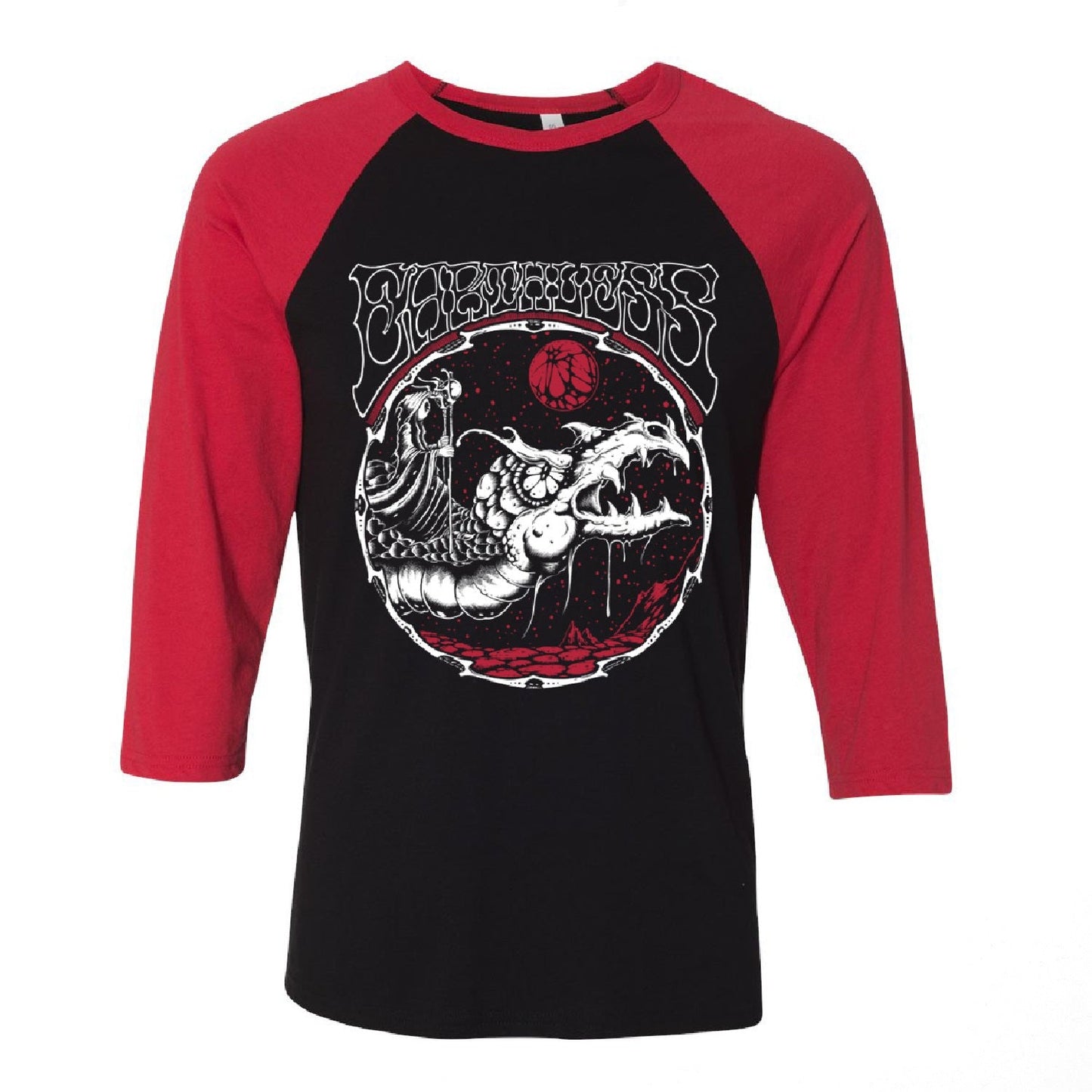 Earthless "Dragon" Baseball Tee Style001