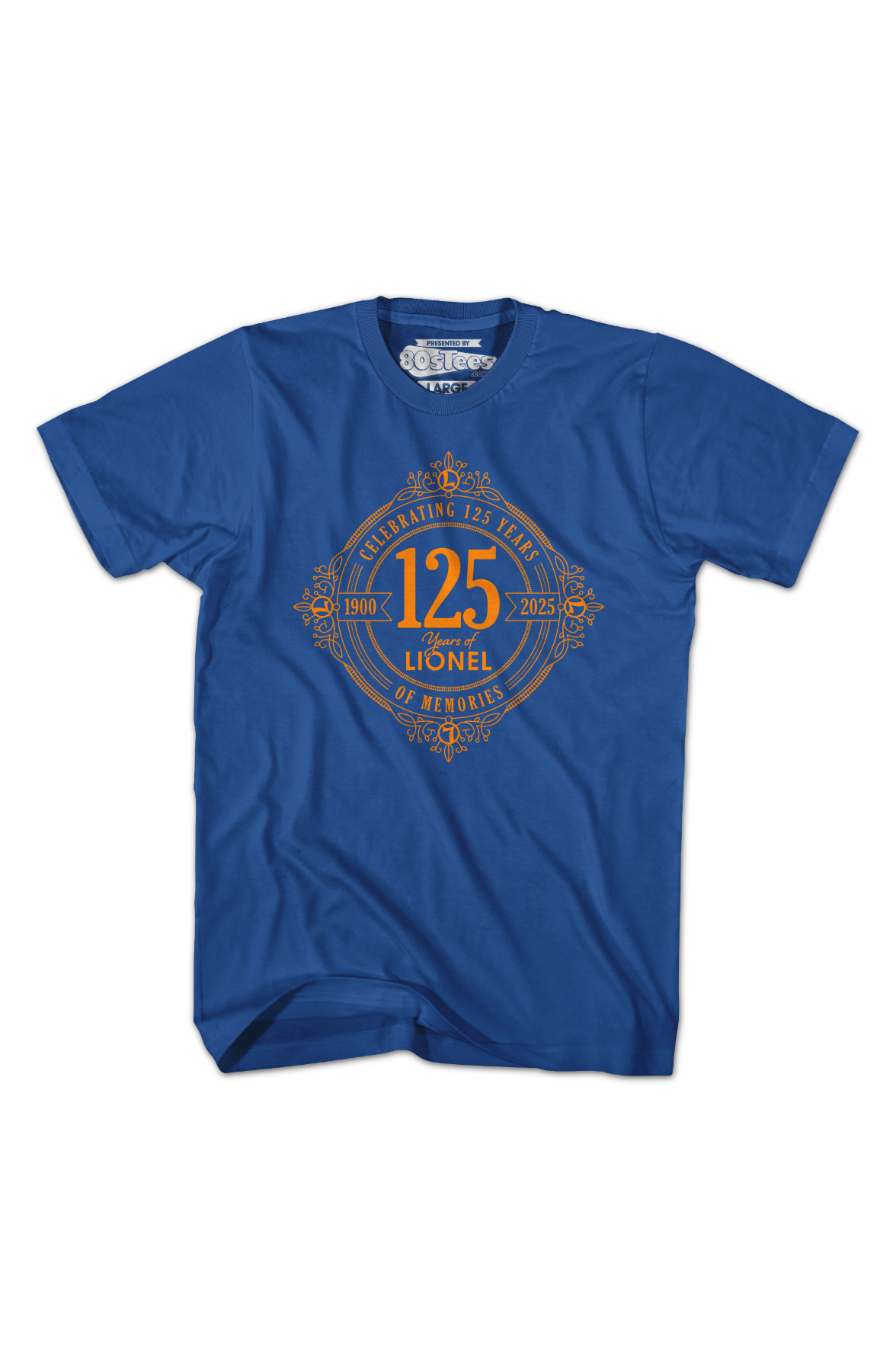 Royal Celebrating 125 Years Of Memories Lionel Trains T-Shirt