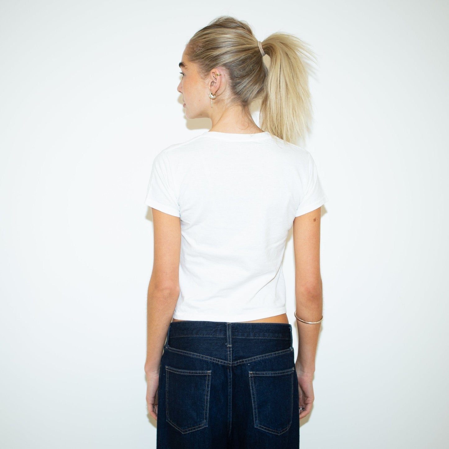 cherry baby tee