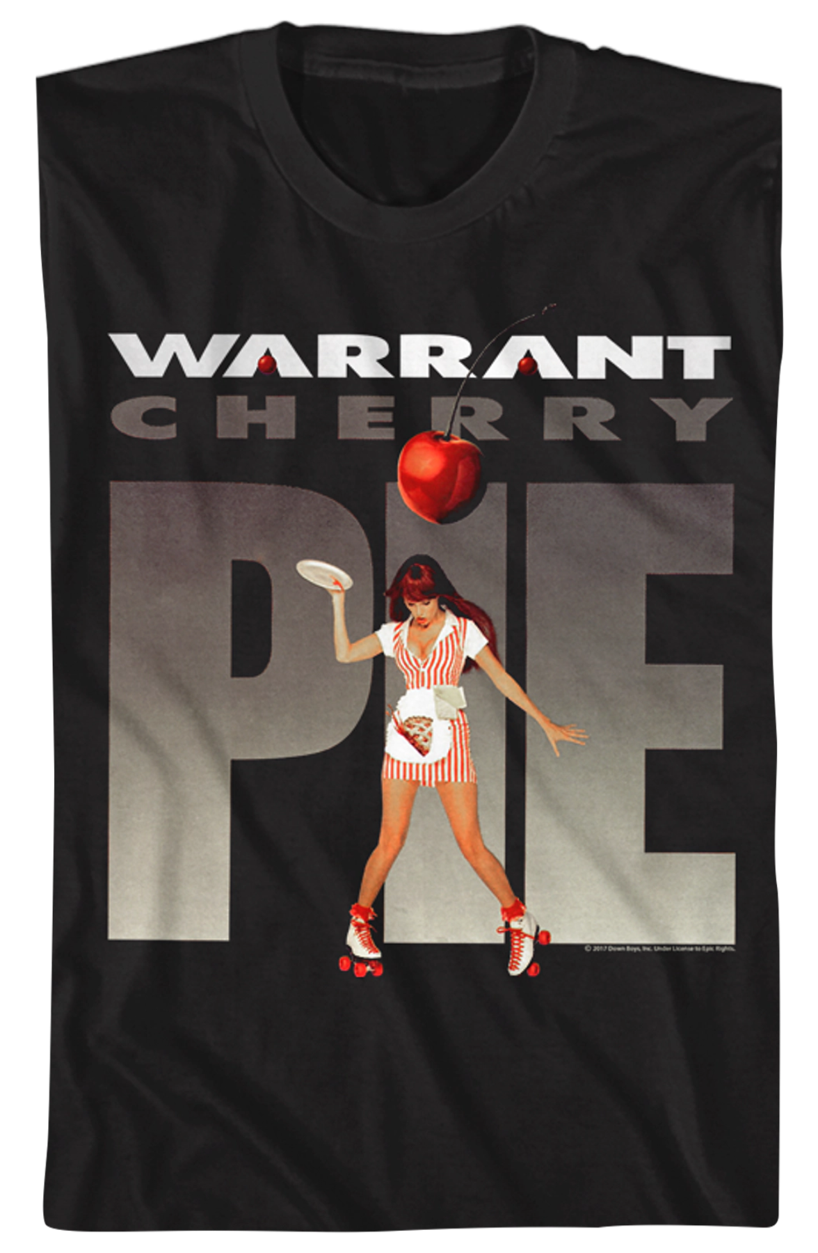 Cherry Pie Album Cover Warrant T-Shirt