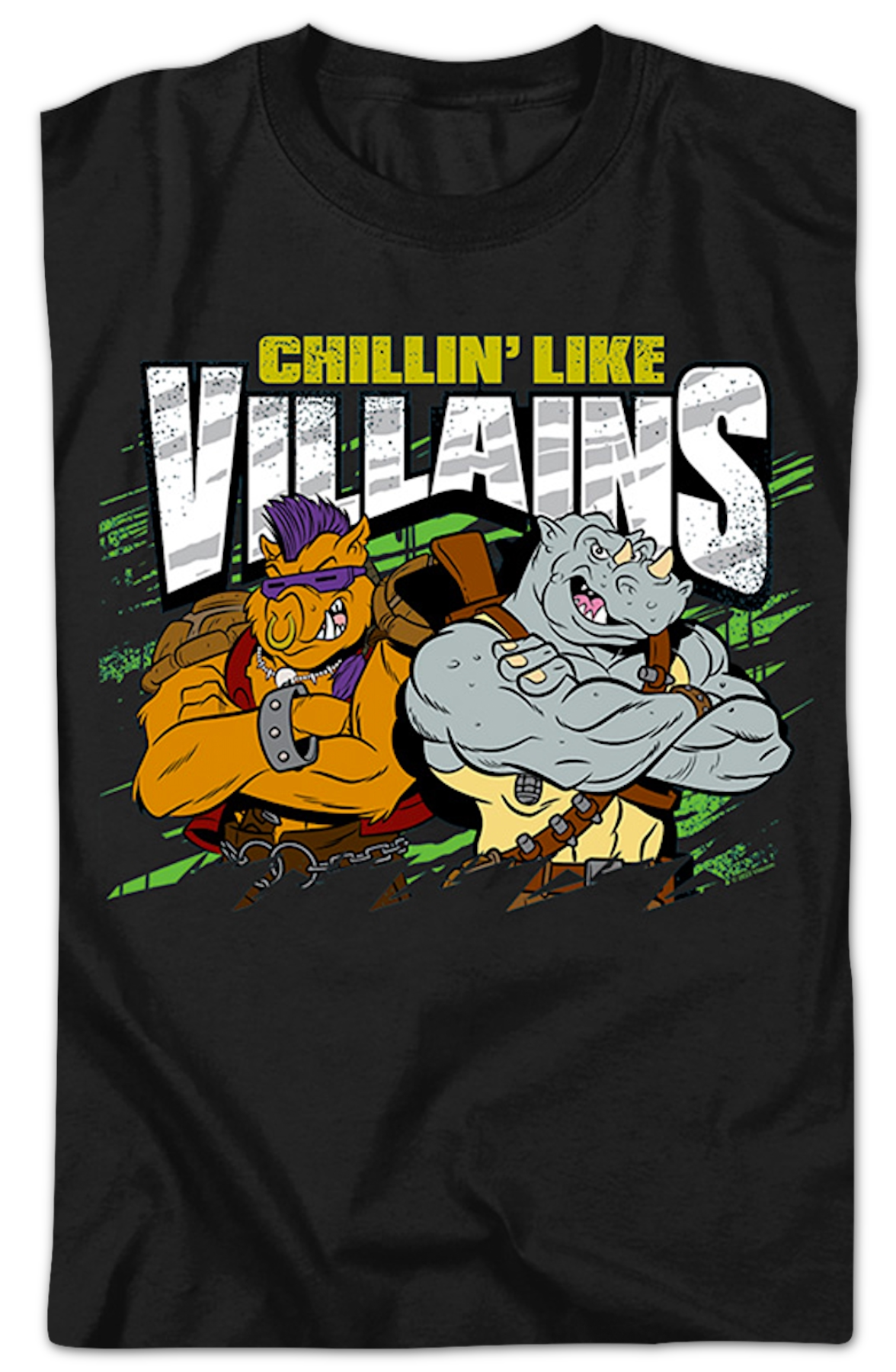 Chillin' Like Villains Teenage Mutant Ninja Turtles T-Shirt