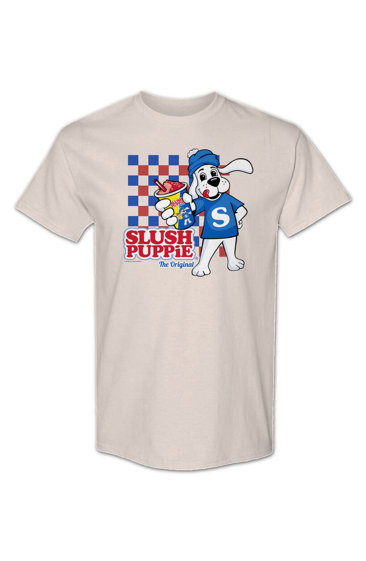 Chilly Dog Checkerboard Slush Puppie T-Shirt