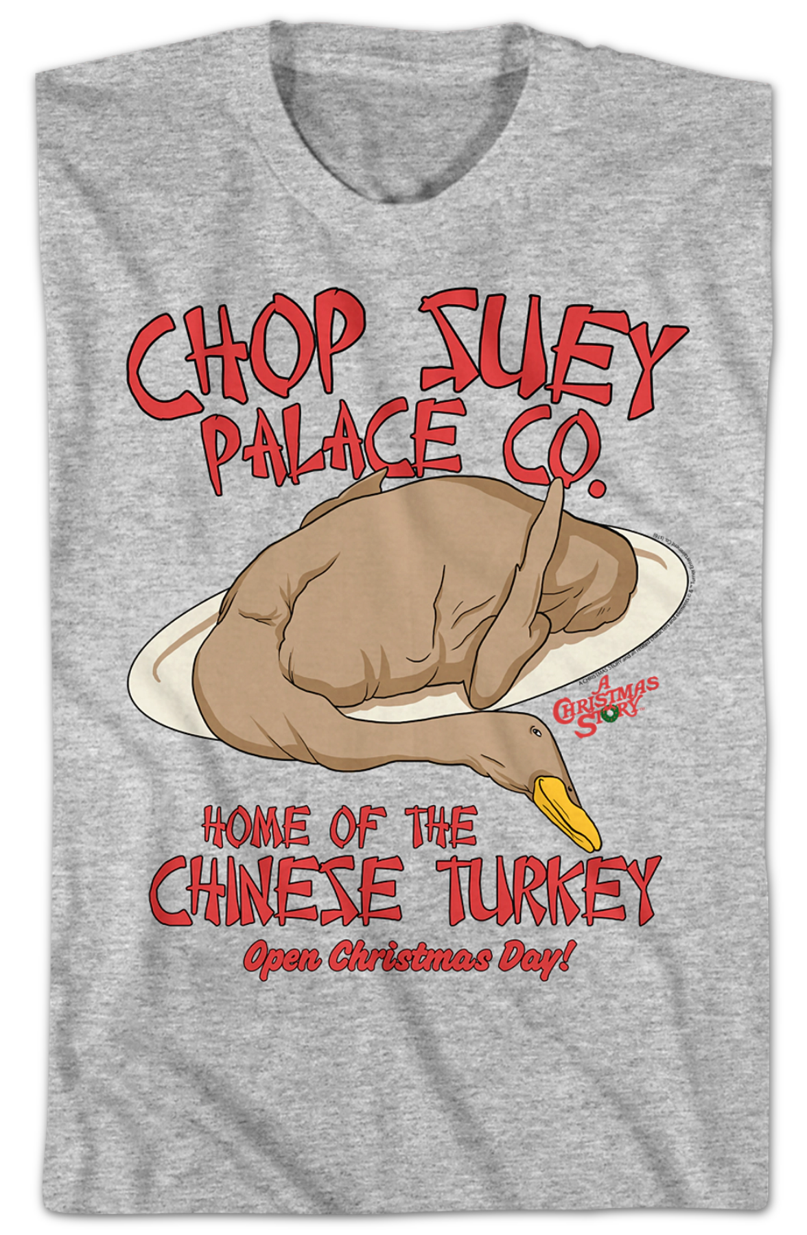 Chinese Turkey Christmas Story T-Shirt