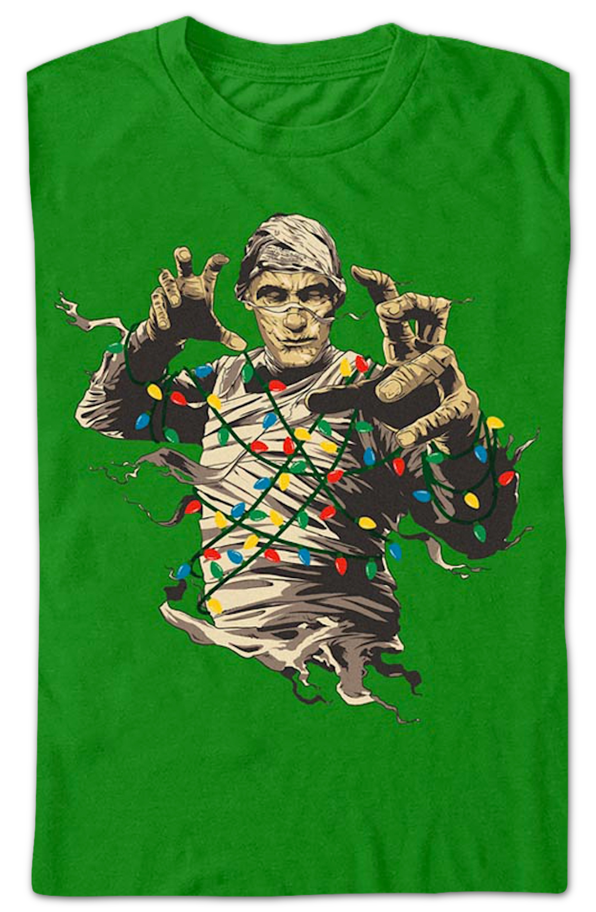 Christmas Lights Mummy T-Shirt