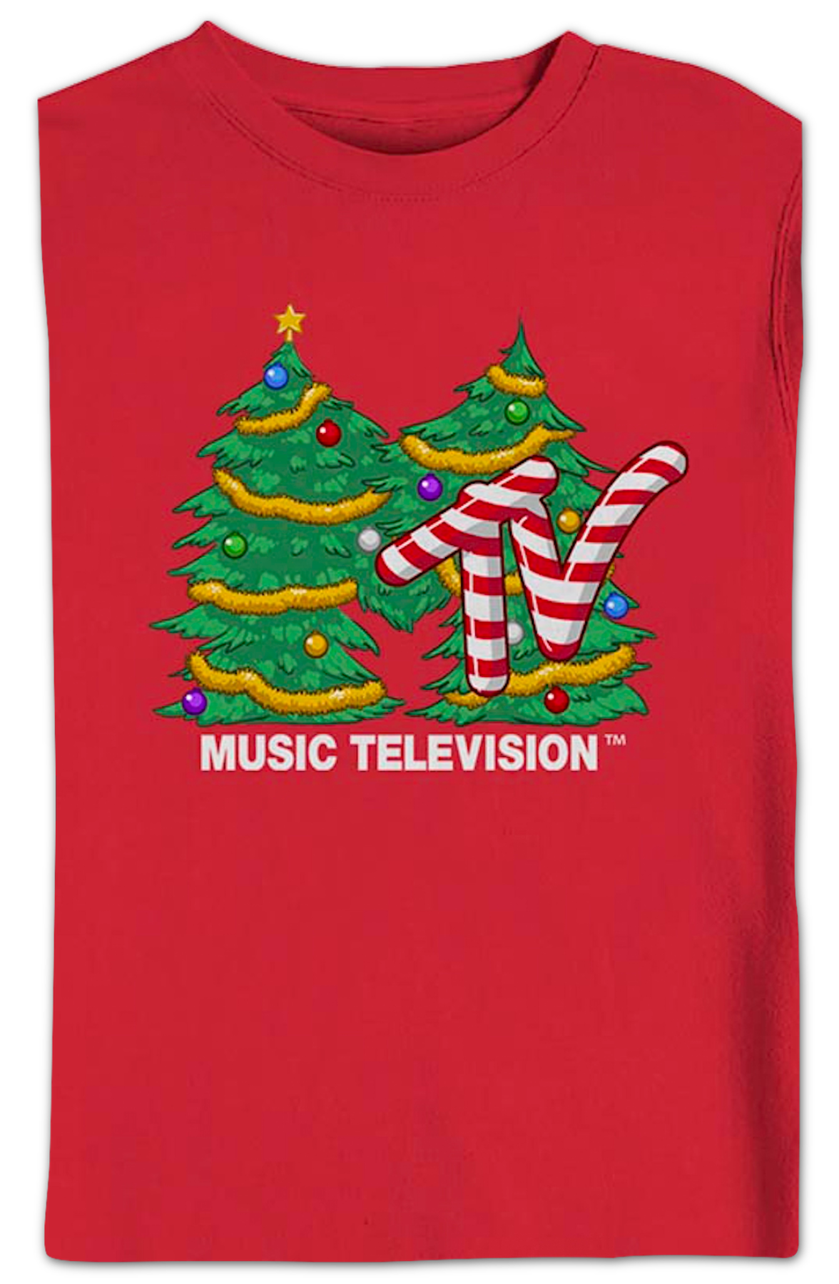 Christmas Tree Logo MTV Sweatshirt