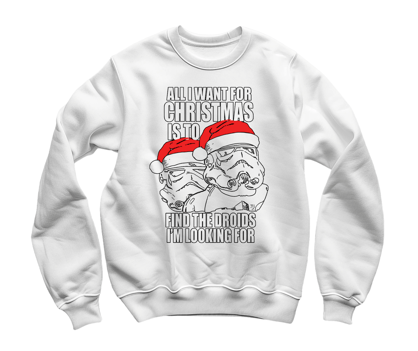 Christmas Droids I'm Looking For Sweatshirt