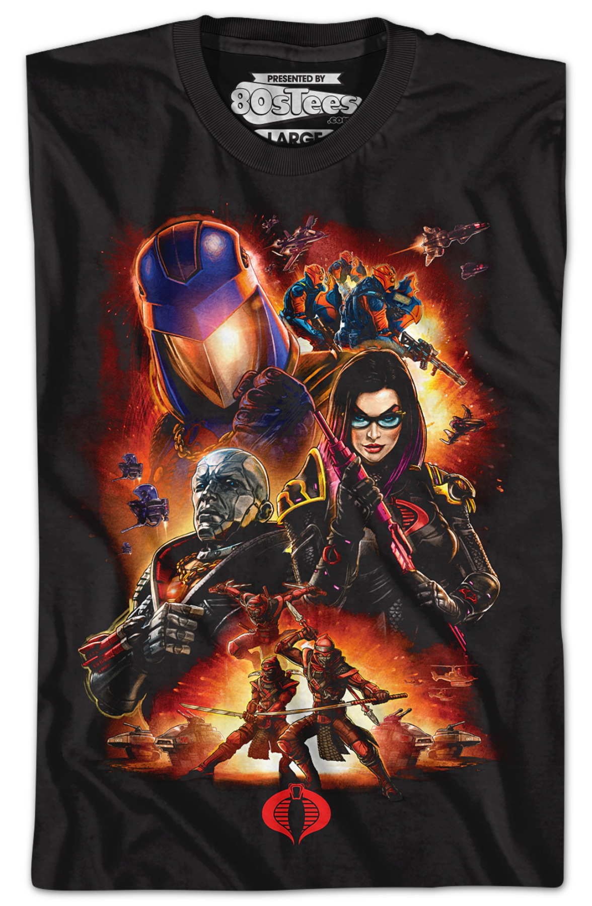 Classified Cobra Collage GI Joe T-Shirt