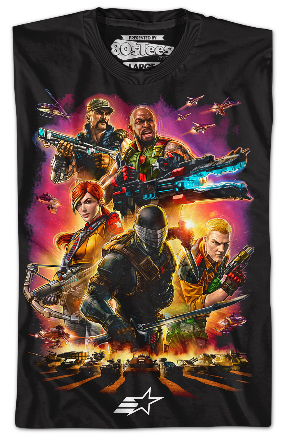 Classified Joes Collage GI Joe T-Shirt