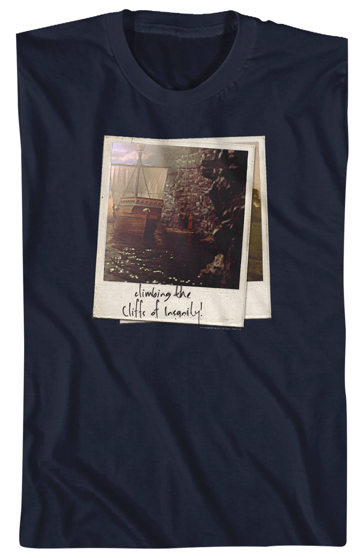 Cliffs of Insanity Polaroids Princess Bride T-Shirt