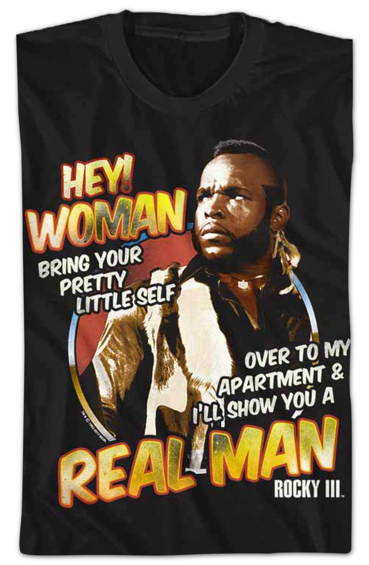 Clubber Hey Woman Rocky T-Shirt
