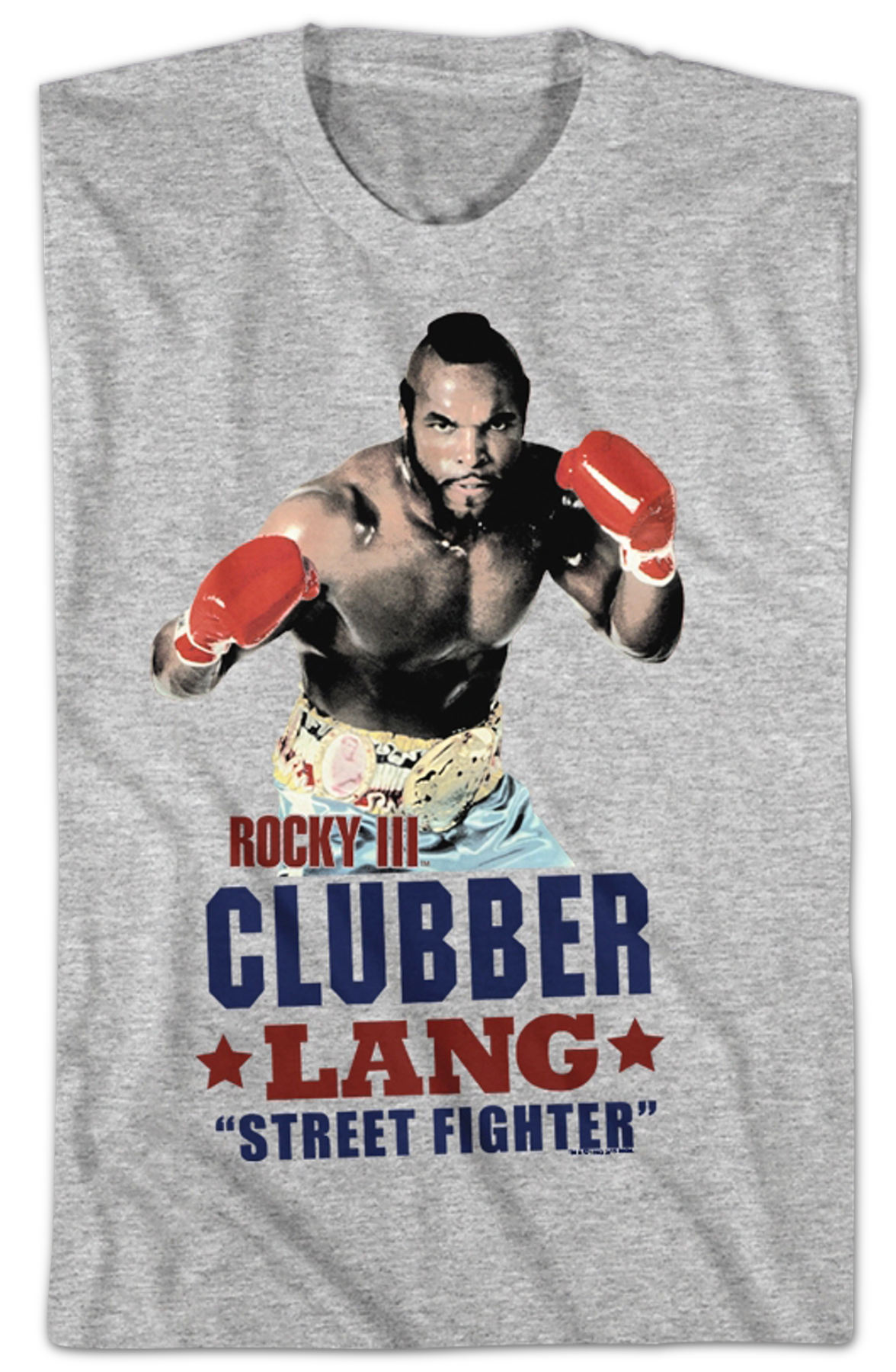 Clubber Lang Street Fighter Rocky III T-Shirt