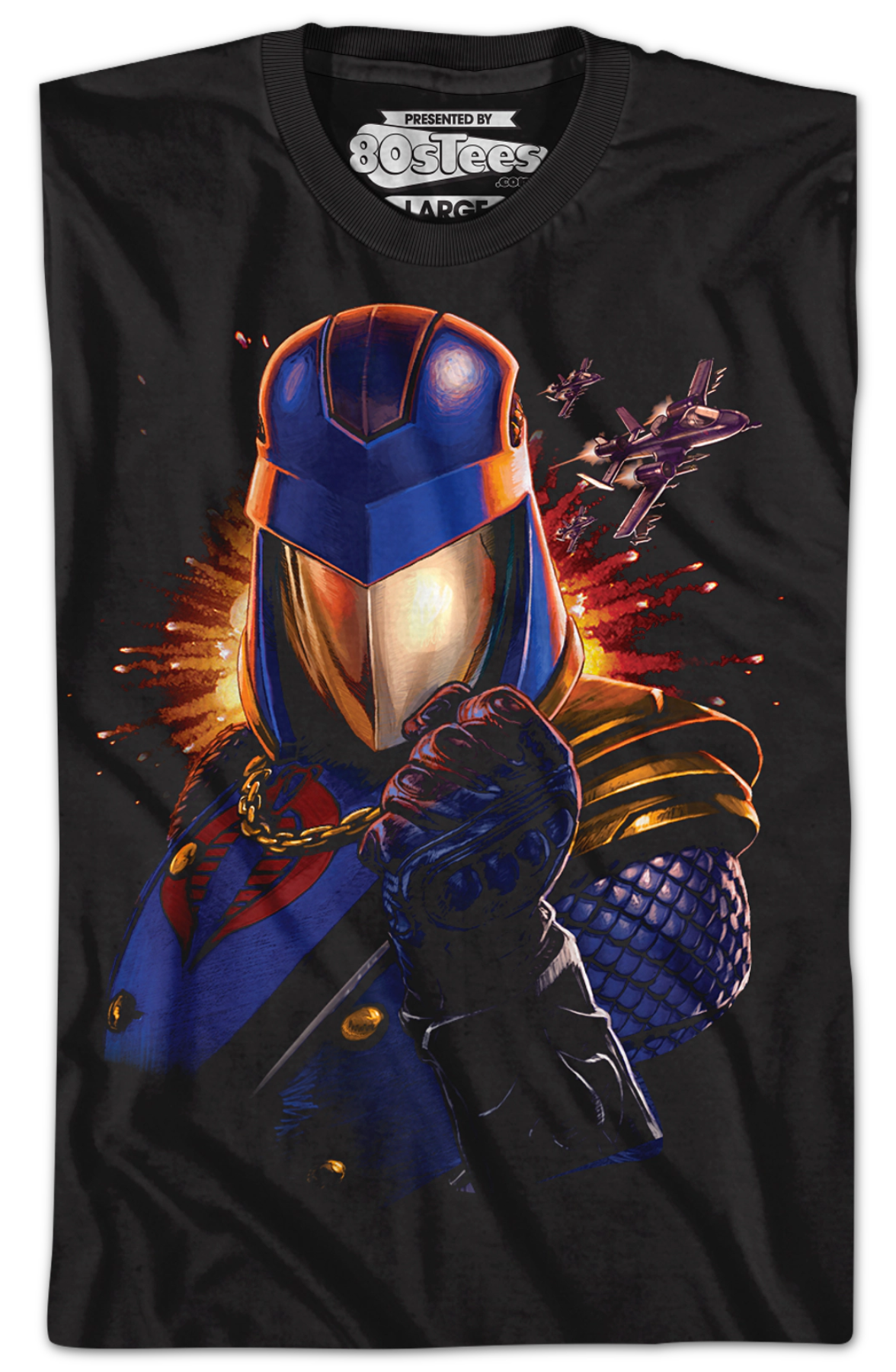 Cobra Commander Classified Attack Mode GI Joe T-Shirt