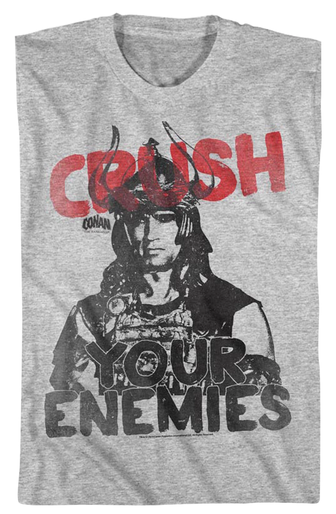 Crush Your Enemies Conan The Barbarian T-Shirt