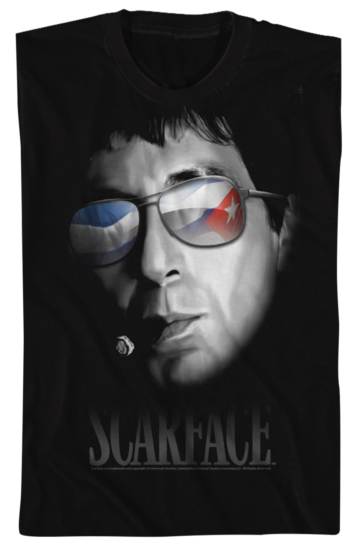 Cuban Flag Scarface T-Shirt