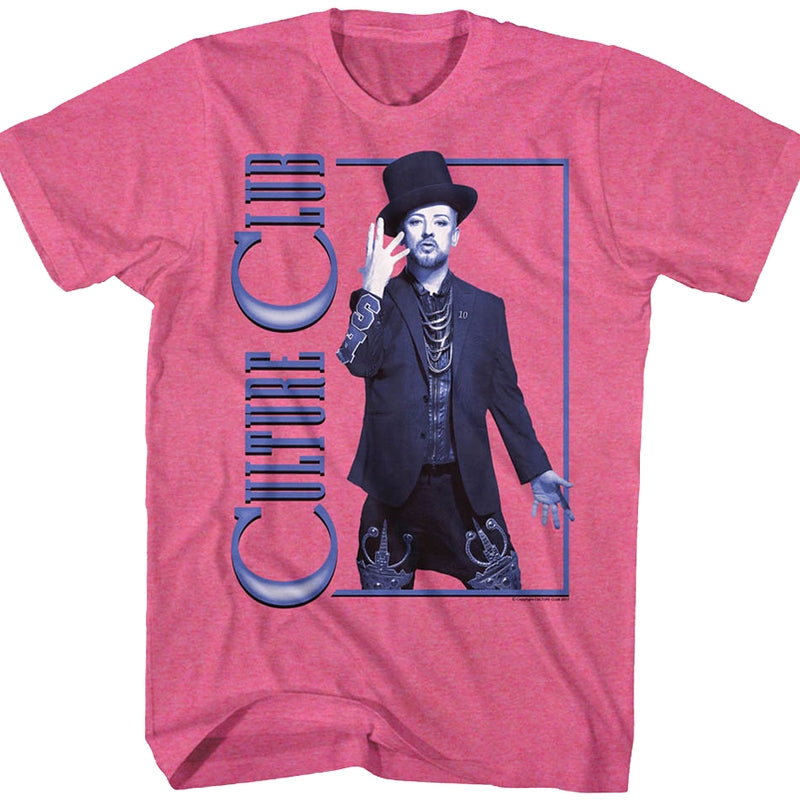 Culture Club Boy George Pink T-Shirt