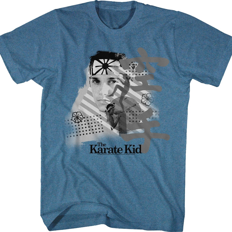 Daniel LaRusso Collage Karate Kid T-Shirt