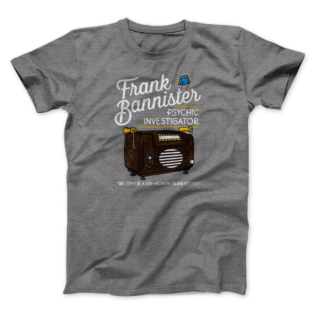 Frank Bannister Psychic Investigator Funny Movie Men/Unisex T-Shirt