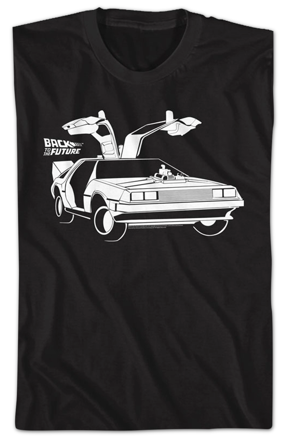 DeLorean Doors Back To The Future T-Shirt