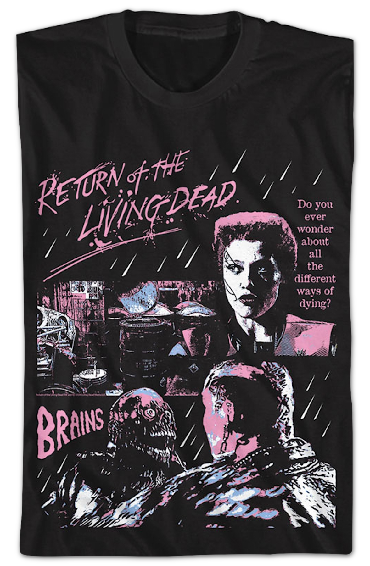 Different Ways Of Dying Return Of The Living Dead T-Shirt