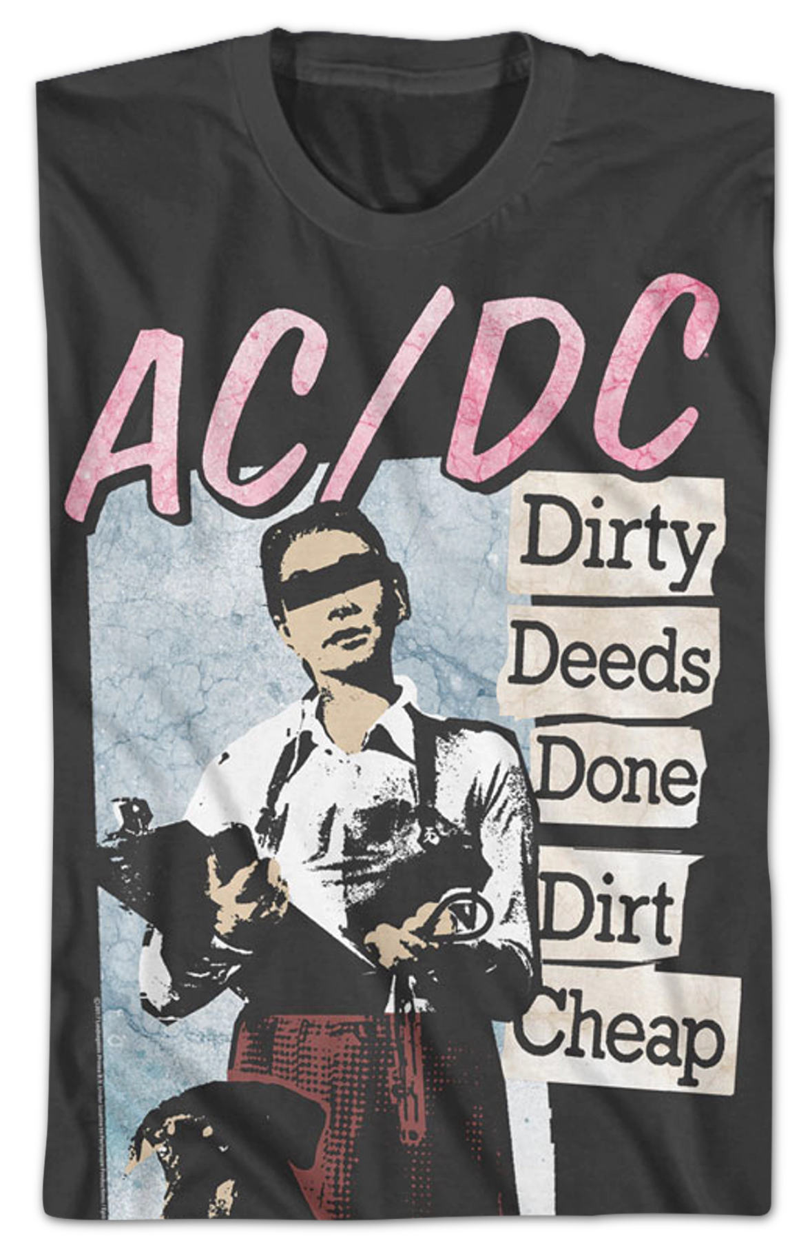 Dirty Deeds Done Dirt Cheap ACDC T-Shirt
