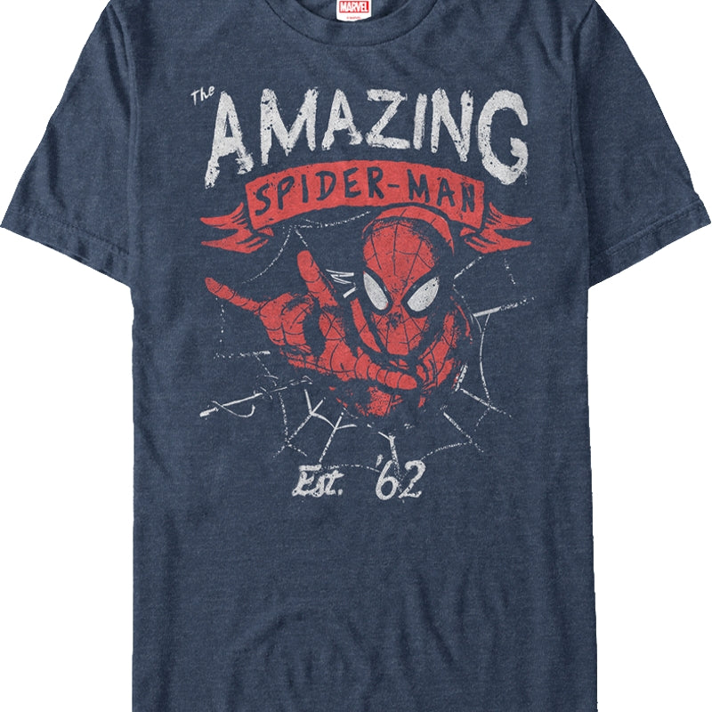 Distressed Amazing Spider-Man T-Shirt