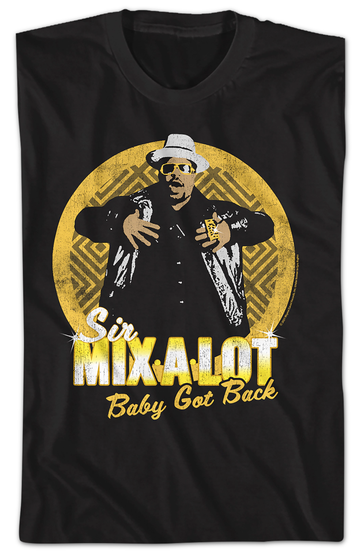 Distressed Baby Got Back Sir Mix-a-Lot Shirt