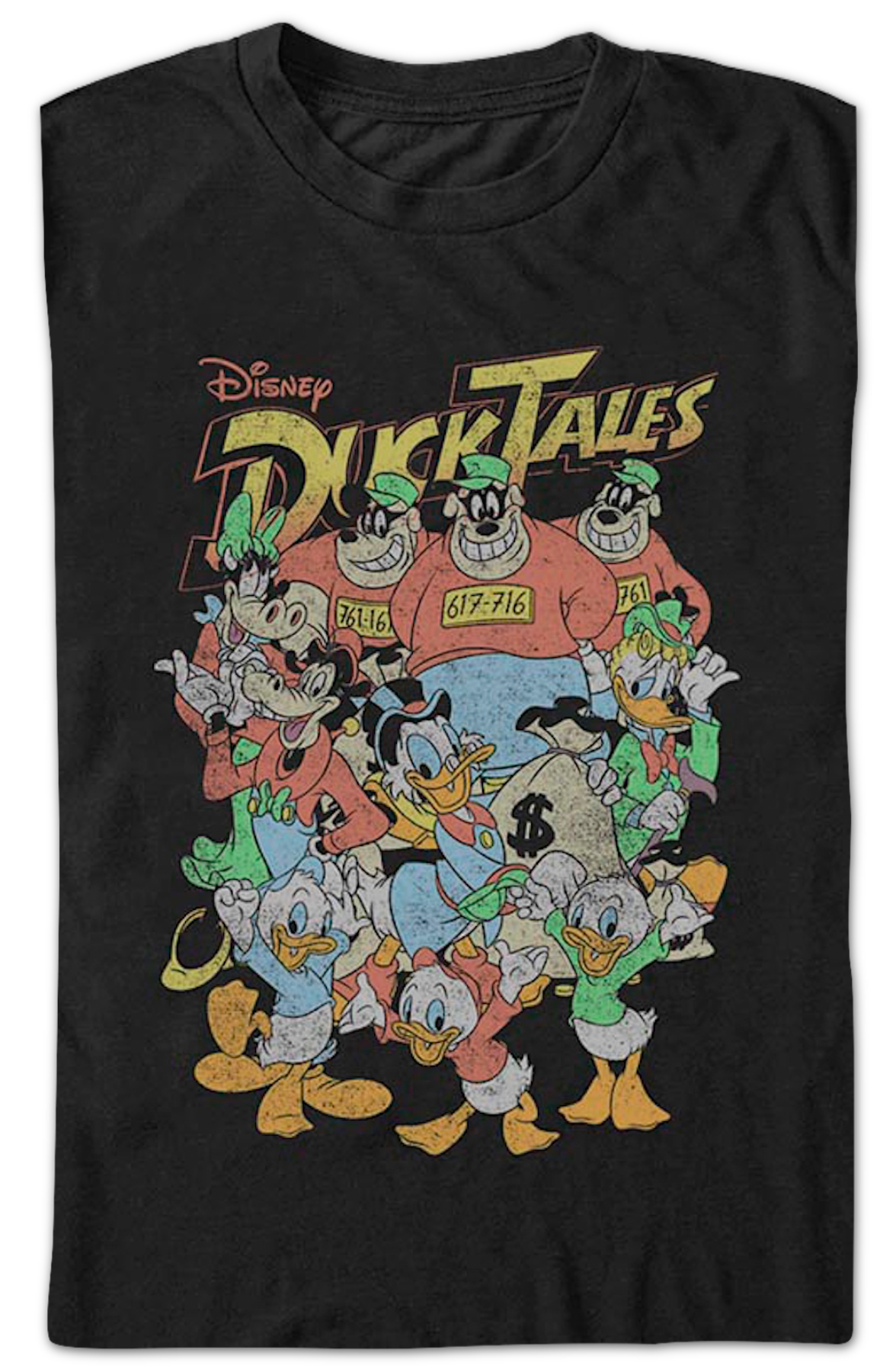 Distressed Cast Picture DuckTales T-Shirt