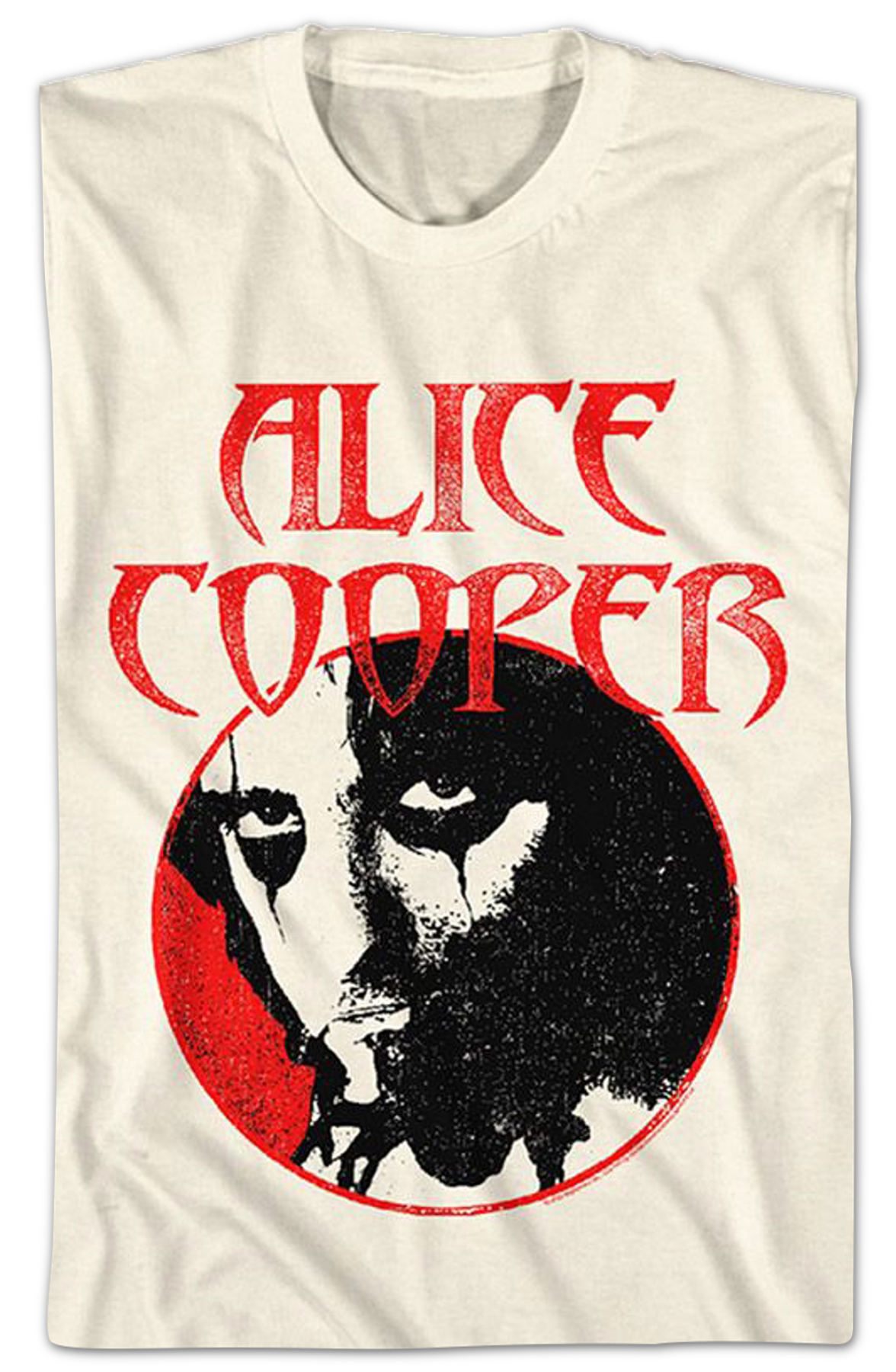 Distressed Circle Alice Cooper T-Shirt