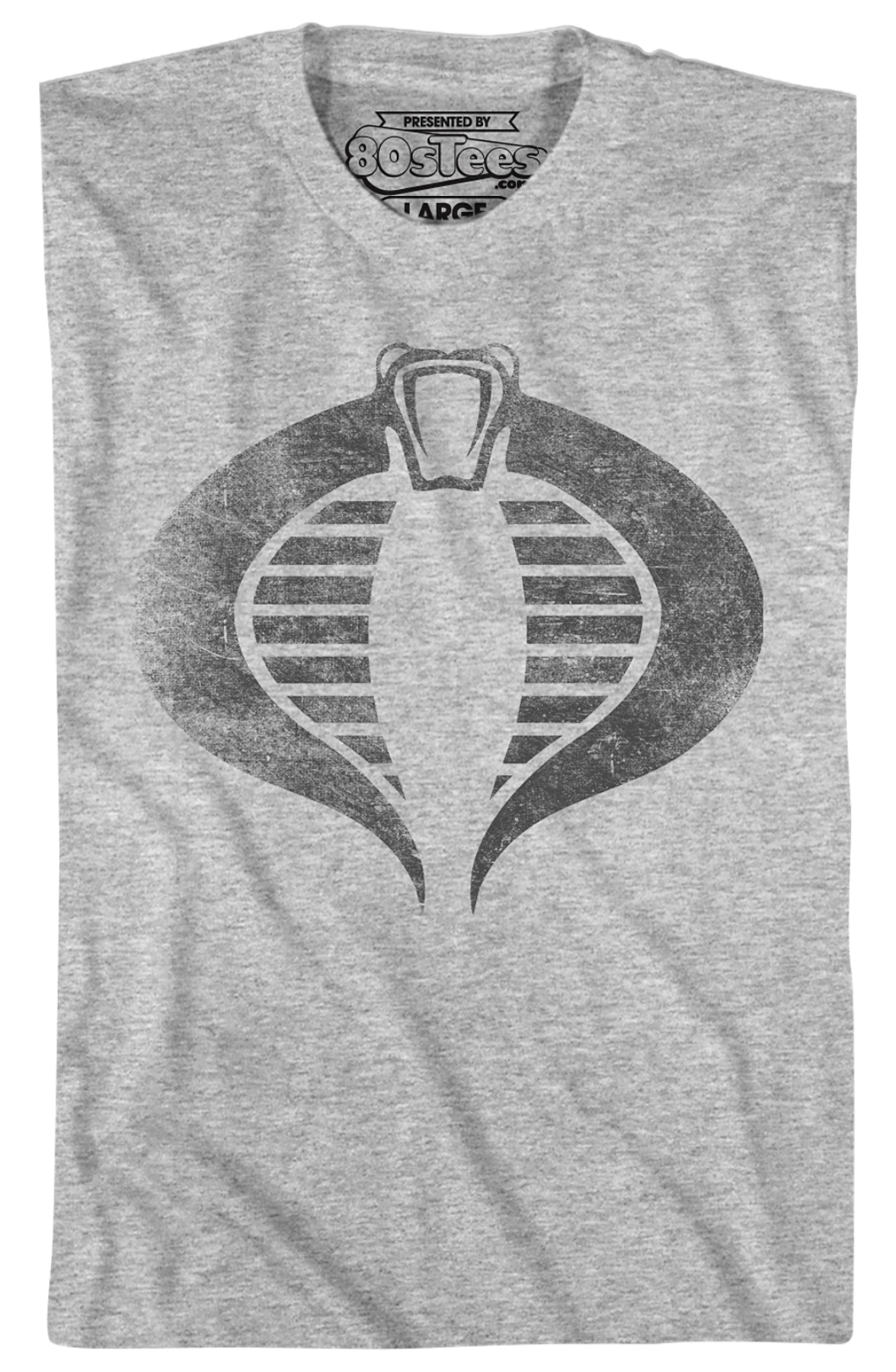 Distressed Cobra Logo GI Joe T-Shirt