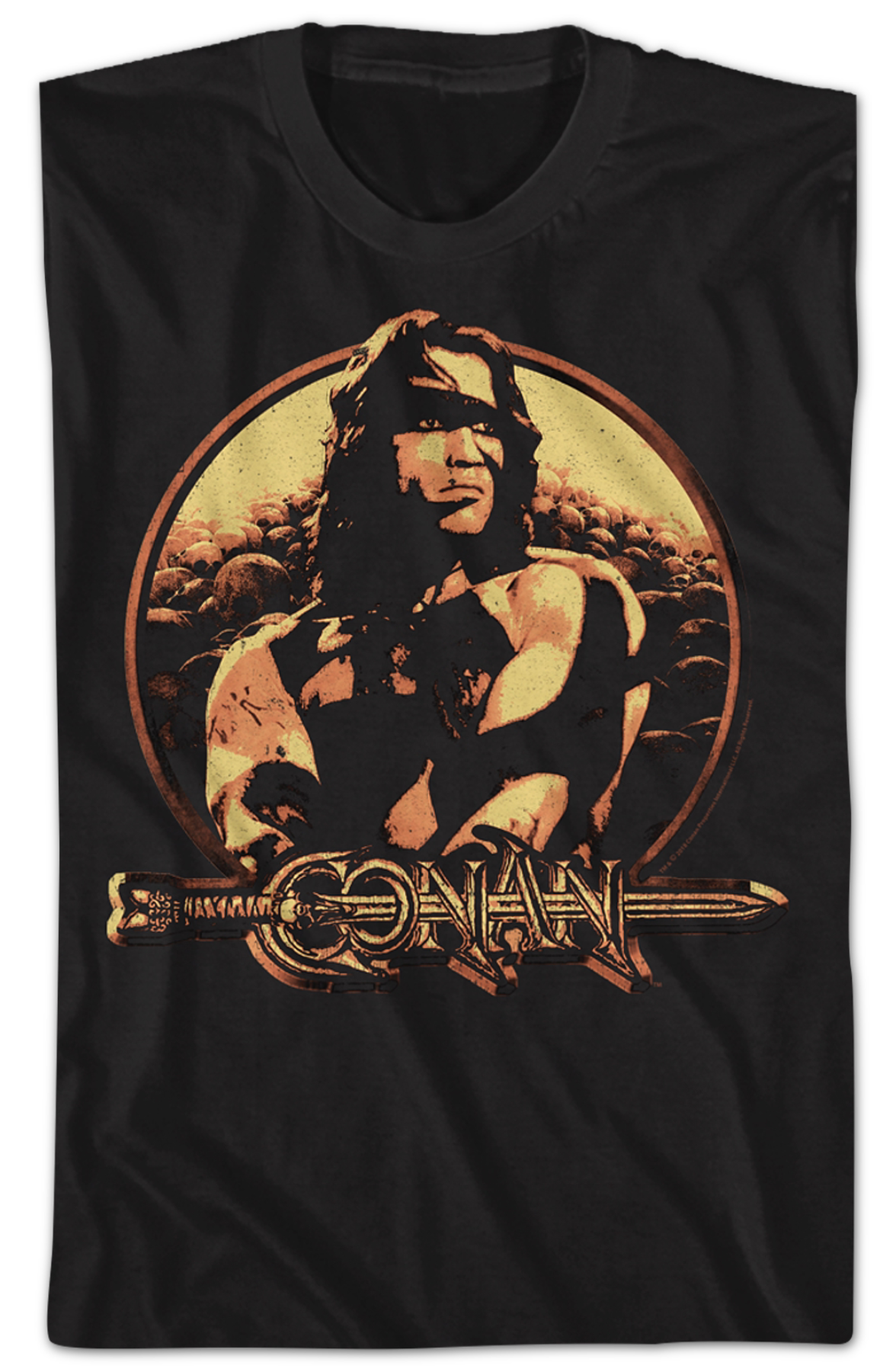 Distressed Conan The Barbarian T-Shirt