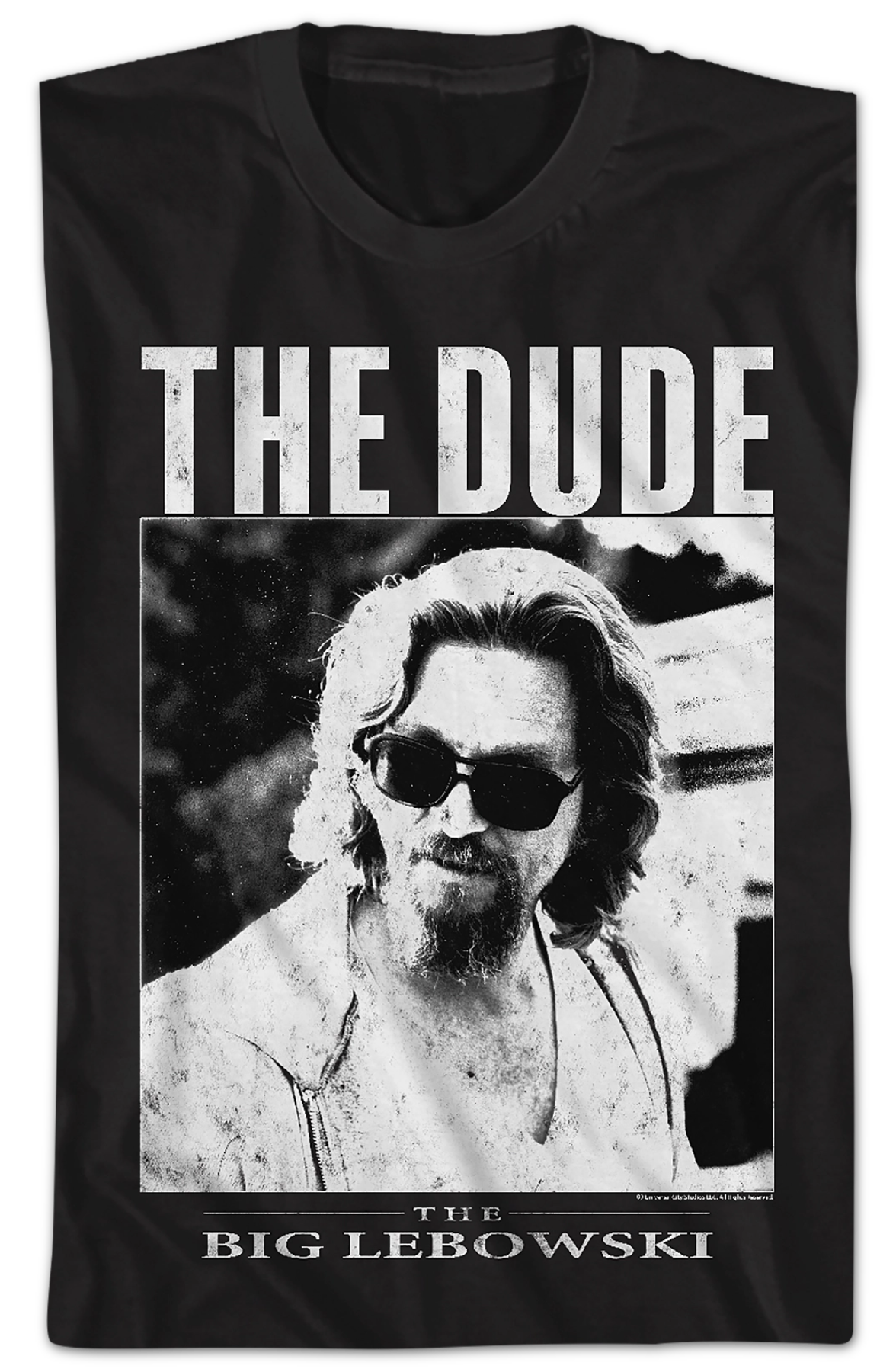 Distressed Dude Big Lebowski T-Shirt