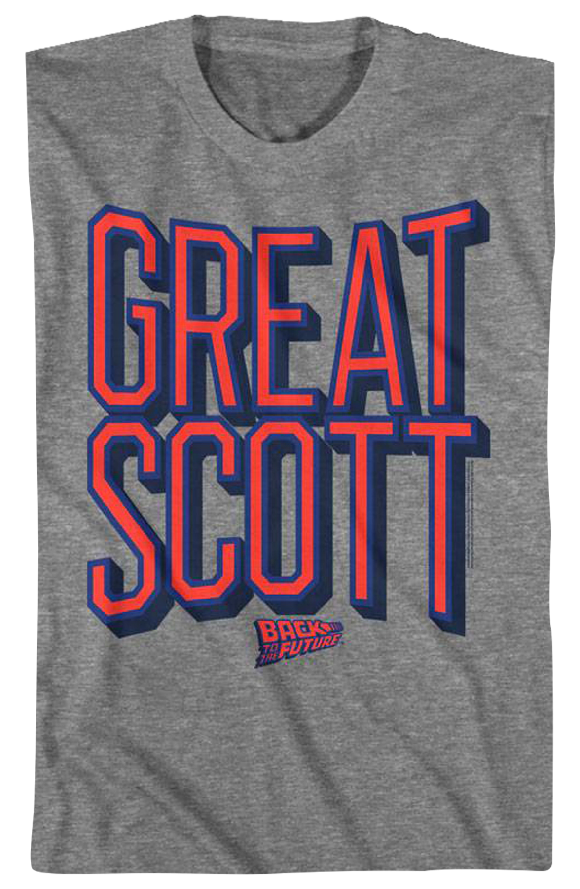 Distressed Great Scott Back To The Future T-Shirt