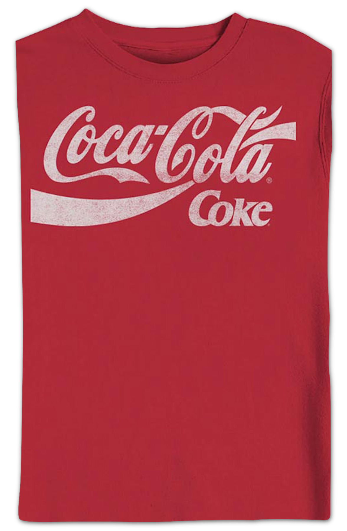 Distressed Logo Coca-Cola Sweatshirt